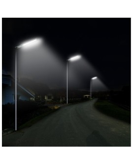 POWERNEED SOLARNA LAMPA ULICZNA/KINKIET ARGES 3000LM, LEDX40, PANEL SOLARNY 20W, CZUJNIK RUCHU I ZMIERZCHOWY, SREBRNA, SSL06N
