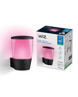 WiZ | Inteligentna zewnętrzna lampa ścienna WiFi | 8,5 W | 2700-5000 K (RGB)