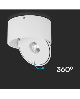 Oprawa natynkowa LED V-TAC VT-2825 20W CRI90 CCT 3000K-4000K-6400K 1408lm (SKU 23155) Biały