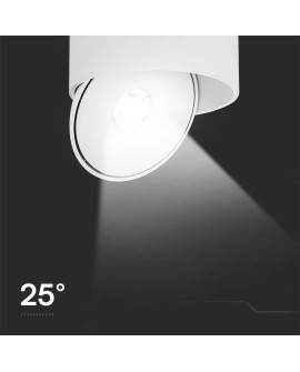 Oprawa natynkowa LED V-TAC VT-2825 20W CRI90 CCT 3000K-4000K-6400K 1408lm (SKU 23155) Biały
