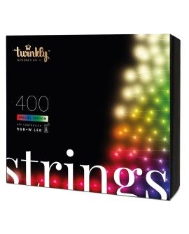 Inteligentne lampki choinkowe Twinkly 400 RGB+W 32m