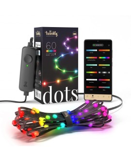 Inteligentne lampki Twinkly Dots 60 RGB USB 3 m