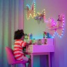 Twinkly Candies – 100 Lampki w kształcie pereł RGB LEDs, zielony przewód, USB-C