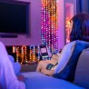 Twinkly Candies – 100 Lampki w kształcie serc RGB LEDs, przezroczysty przewód, USB-C