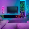 Twinkly Candies – 100 Lampki w kształcie serc RGB LEDs, przezroczysty przewód, USB-C