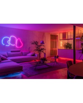Twinkly Candies – 200 Lampki w kształcie pereł RGB LEDs, zielony przewód, USB-C