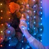 Twinkly Candies – 200 Lampki w kształcie pereł RGB LEDs, zielony przewód, USB-C