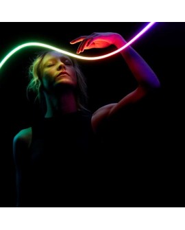 Twinkly Candies – 200 Lampki w kształcie pereł RGB LEDs, zielony przewód, USB-C