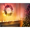 Twinkly Candies – 200 Lampki w kształcie pereł RGB LEDs, zielony przewód, USB-C