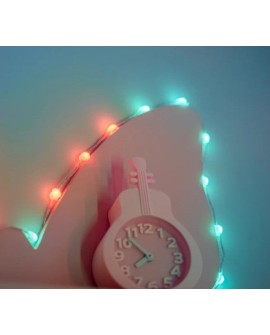 Twinkly Candies – 100 Lampki w kształcie świeczki RGB LEDs, zielony przewód, USB-C