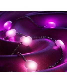 Twinkly Candies – 100 Lampki w kształcie świeczki RGB LEDs, zielony przewód, USB-C