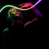 Twinkly Candies – 100 Lampki w kształcie świeczki RGB LEDs, zielony przewód, USB-C