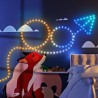Twinkly Candies – 200 Lampki w kształcie gwiazd RGB LEDs, zielony przewód, USB-C