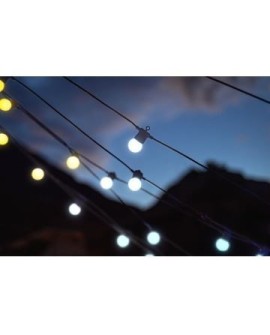 Twinkly Girlanda Lampki 40 LED AWW czarny przewód Plug F (EU typu) 20 m