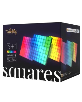 Inteligentne bloki Twinkly Squares Combo Pack 6 Blocks (1 master + 5 extension) x 64 pixels RGB