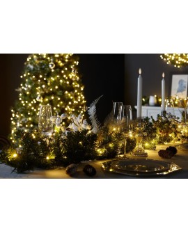 Inteligentne lampki choinkowe Twinkly 400 AWW 32m
