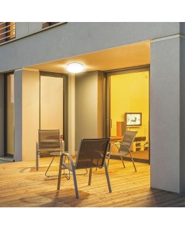 Plafon V-TAC VT-8630 natynkowy 36W LED IP44 42cm 4000K 3820lm (SKU 76221) Biały