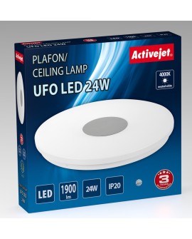 Nowoczesny plafon sufitowy LED Activejet UFO 24W
