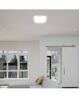 Plafon V-TAC VT-8630 natynkowy 48W LED IP44 42x42cm 4000K 5160lm (SKU 76311) Biały