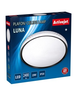 Nowoczesny plafon sufitowy LED Activejet LUNA 23W