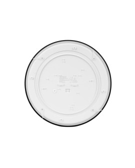 Plafon V-TAC VT-8630B natynkowy 36W LED IP44 42cm 4000K 3820lm (SKU 76401) Czarny