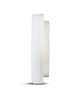 Plafon V-TAC VT-8033 natynkowy 15W LED SAMSUNG CHIP IP44 120lm/W 4000K 1850lm (SKU 2155669) Biały