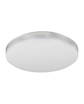 Plafon V-TAC VT-8033 natynkowy 15W LED SAMSUNG CHIP IP44 120lm/W 4000K 1850lm (SKU 2155669) Biały