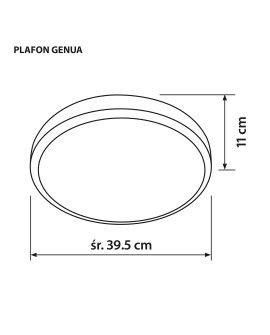 Plafon Activejet AJE-GENUA 3xE27