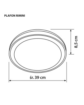 Plafon Activejet AJE-RIMINI 3xE27