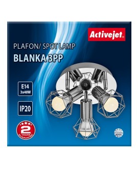 Plafon Activejet AJE-BLANKA 3PP (120 W E14 x 3)