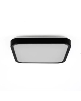 Plafon V-TAC VT-8630S natynkowy 36W LED IP44 42x42cm czujnik ruchu 4000K 3820lm (SKU 76741) Czarny