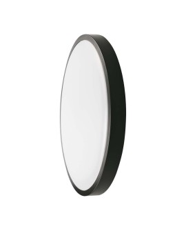 Plafon V-TAC 30W LED Okrągły IP44 Czujnik Ruchu Mikrofalowy 42cm Czarny VT-8630S-B-RD 4000K 3000lm