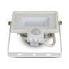 Projektor LED V-TAC VT-30-S-W 30W SAMSUNG CHIP Czujnik ruchu 6400K 2400lm (SKU 459) Biały