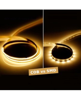 Taśma LED V-TAC COB 512LED 24V CRI90+ 13W/m VT-COB 4000K 1200lm