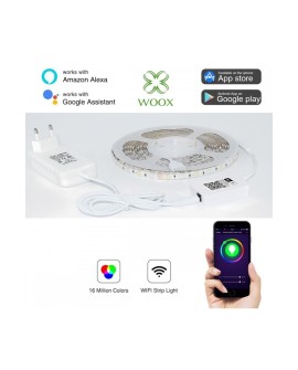 WOOX R5093 inteligentne oświetlenie Inteligentne światło paska Wi-Fi 24 W