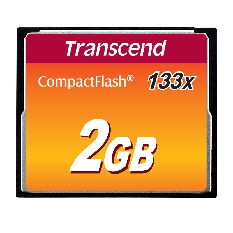 KOMPAKTOWA PAMIĘĆ FLASH 2GB MLC TS2GCF133 TRANSCEND