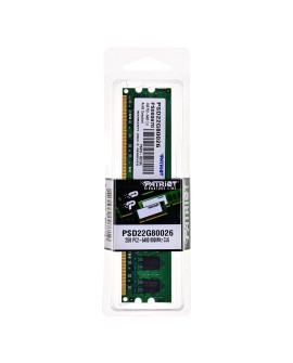 Pamięć Patriot Memory Signature PSD22G80026 (DDR2 DIMM 1 x 2 GB 800 MHz CL6)