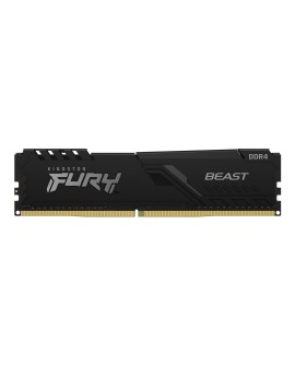 KINGSTON 16GB 2666MHz DDR4 CL16 DIMM 1Gx8 FURY Beast Black KF426C16BB1/16