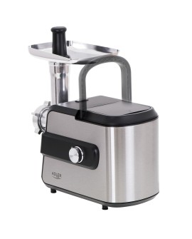 Adler AD 4813 maszynka do mielenia 2000 W Czarny, Srebrny