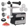 Adler AD 4813 maszynka do mielenia 2000 W Czarny, Srebrny