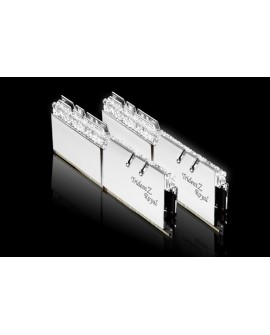 G.SKILL TRIDENTZ ROYAL RGB DDR4 2X16GB 3200MHZ CL16 XMP2 SILVER F4-3200C16D-32GTRS
