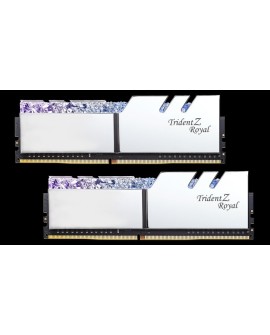 G.SKILL TRIDENTZ ROYAL RGB DDR4 2X16GB 3200MHZ CL16 XMP2 SILVER F4-3200C16D-32GTRS