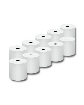 Qoltec 51892 Rolka termiczna 80 x 80 | 55g/m2 | 10szt. | BPA free