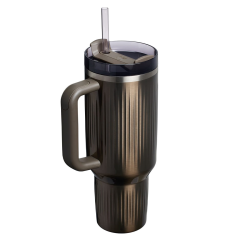 Kubek Termiczny Stanley Quencher H2.O Fluted 1.18L GunMetal Shine