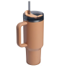 Kubek Termiczny Stanley Quencher H2.O FlowState 1.18L Camel