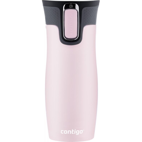 Kubek termiczny podwójne ścianki Contigo West Loop, Millenial Pink Emea 2.0 470 ml