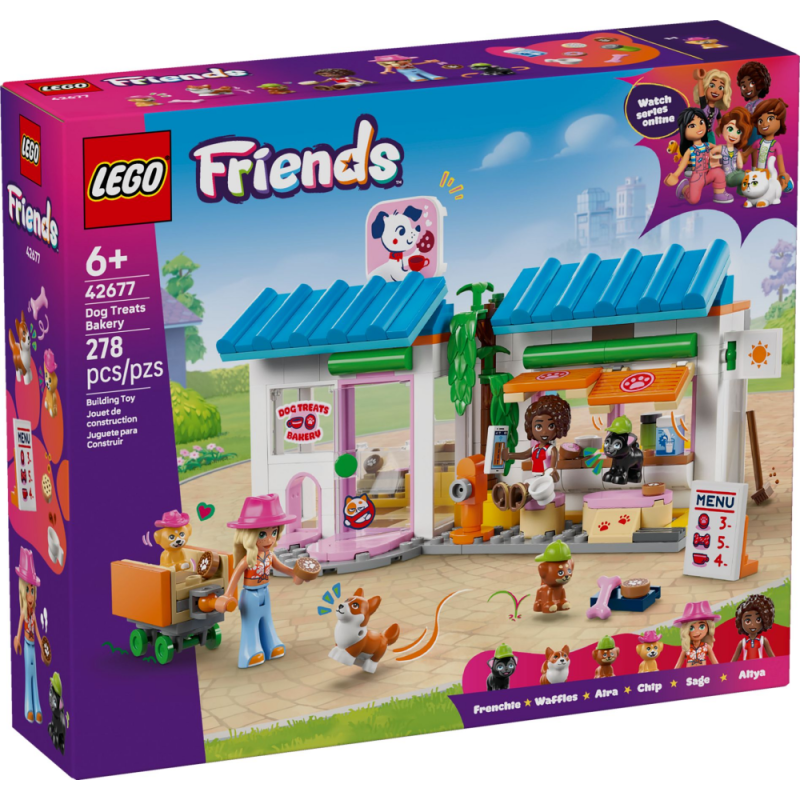 LEGO Friends Piekarnia z psimi przysmakami 42677