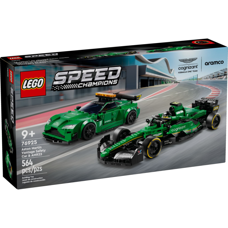 LEGO 76925 Speed Champions - Samochód bezpieczeństwa Aston Martin i AMR23
