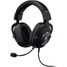 Słuchawki z mikrofonem LOGITECH G Pro X Czarne Czarny