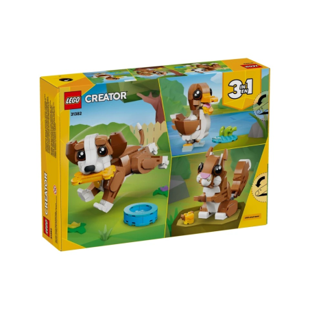 LEGO Creator 3w1 Urocze zwierzątka psotny szczeniaczek 31382
